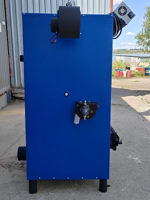 Жидкотопливный полуавтоматический котел КДО 3 (35 кВт) в утепленном корпусе